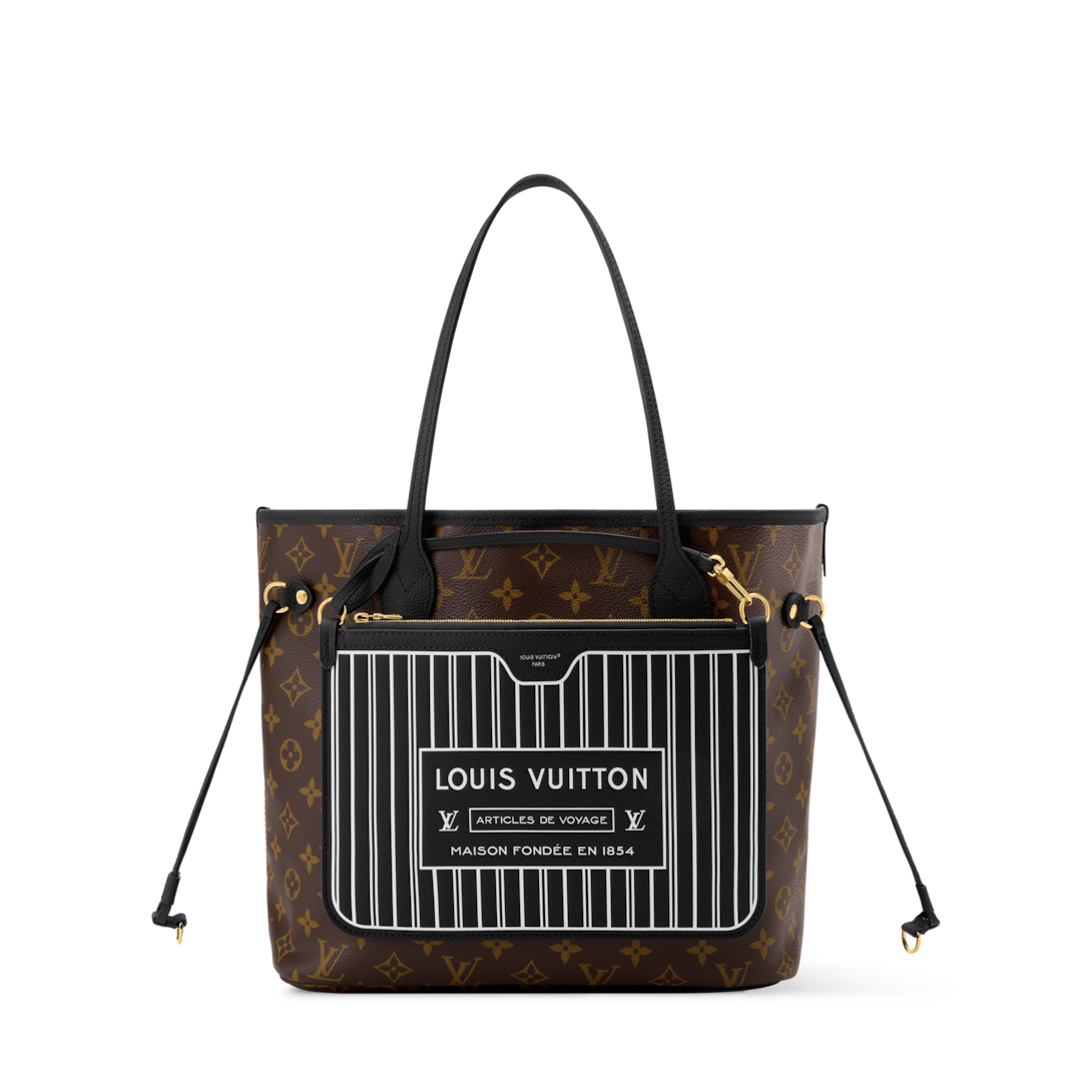 Neverfull MM Inside Out Leather Tote | LOUIS VUITTON ®